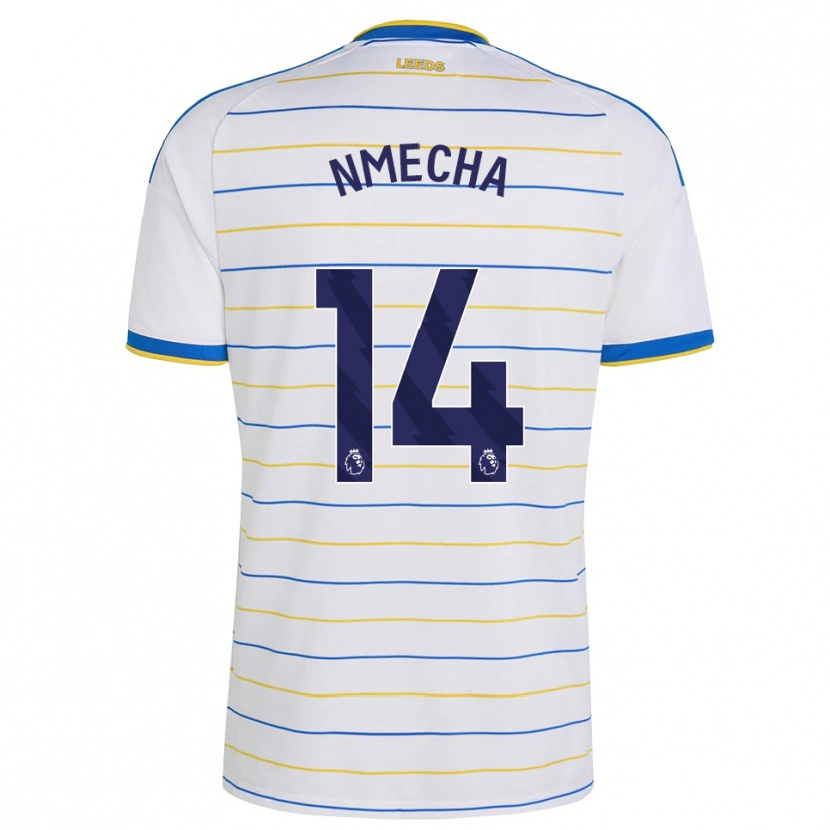 Danxen Męski Lukas Nmecha #14 Czerwony Żółty Niebieski Domowa Koszulka 2026/27 Koszulki Klubowe