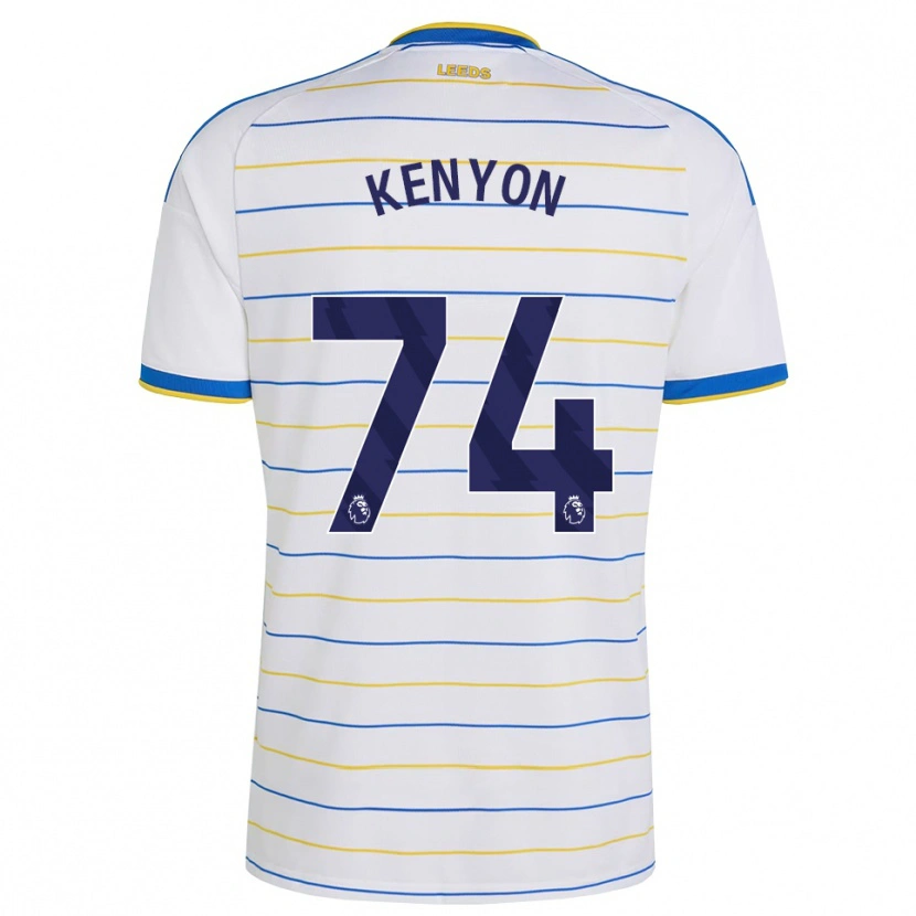 Danxen Męski George Kenyon #74 Czerwony Żółty Niebieski Domowa Koszulka 2026/27 Koszulki Klubowe