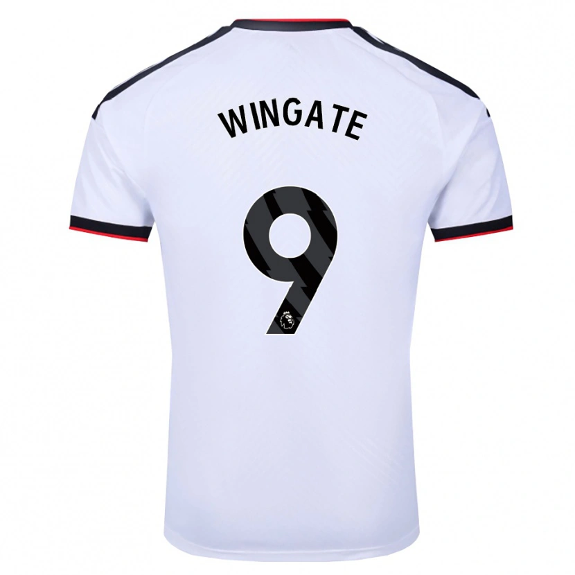 Danxen Męski Tom Wingate #9 Biały Czarny Czerwony Domowa Koszulka 2026/27 Koszulki Klubowe