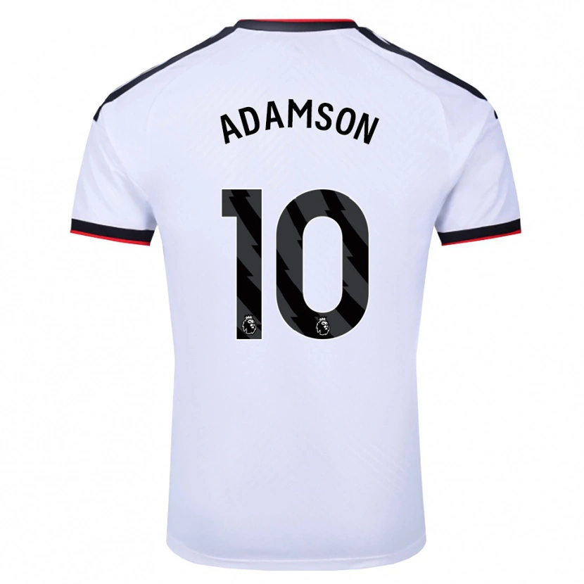 Danxen Męski Sasha Adamson #10 Biały Czarny Czerwony Domowa Koszulka 2026/27 Koszulki Klubowe