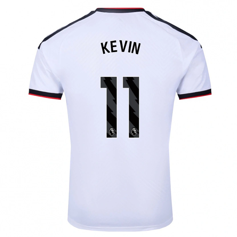 Danxen Męski Kevin Santos Lopes De Macedo #11 Biały Czarny Czerwony Domowa Koszulka 2026/27 Koszulki Klubowe