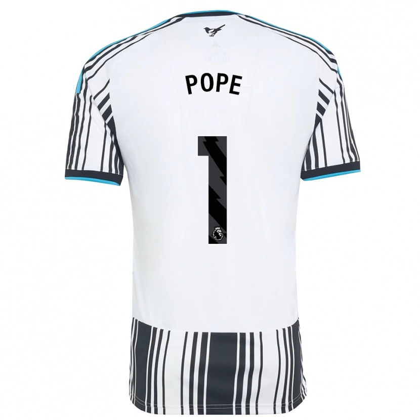 Danxen Męski Nick Pope #1 Błękitny Czarny Biały Domowa Koszulka 2026/27 Koszulki Klubowe