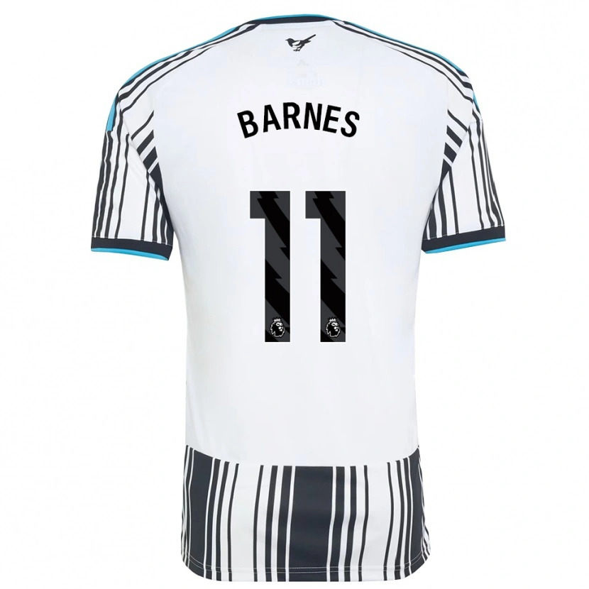 Danxen Męski Harvey Barnes #11 Błękitny Czarny Biały Domowa Koszulka 2026/27 Koszulki Klubowe
