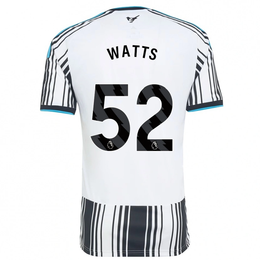 Danxen Męski Logan Watts #52 Błękitny Czarny Biały Domowa Koszulka 2026/27 Koszulki Klubowe