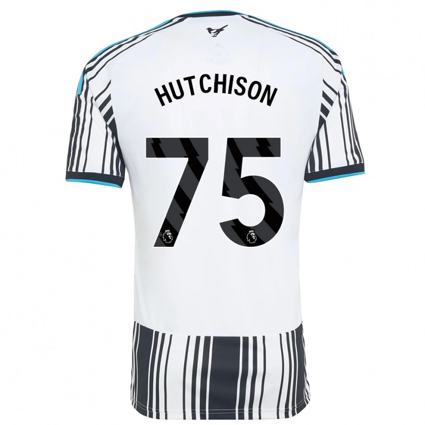 Danxen Męski Alfie Hutchison #75 Błękitny Czarny Biały Domowa Koszulka 2026/27 Koszulki Klubowe