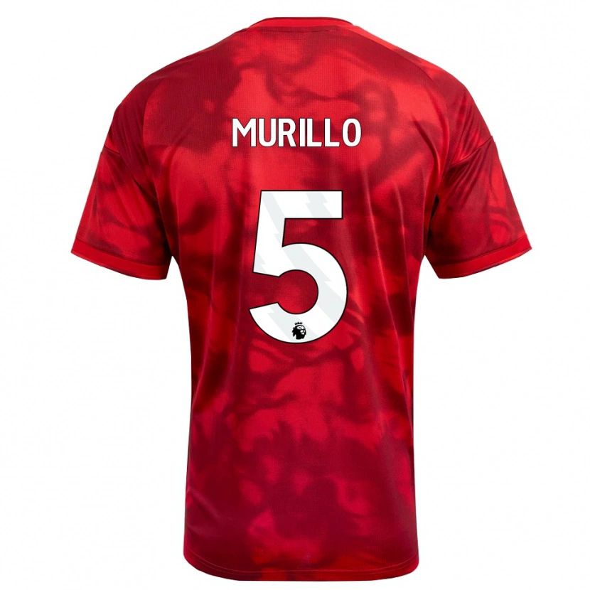 Danxen Męski Murillo Santiago Costa Dos Santos #5 Karmazynowy Biały Domowa Koszulka 2026/27 Koszulki Klubowe