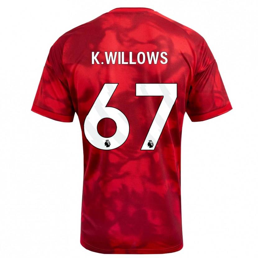 Danxen Męski Keehan Willows #67 Karmazynowy Biały Domowa Koszulka 2026/27 Koszulki Klubowe