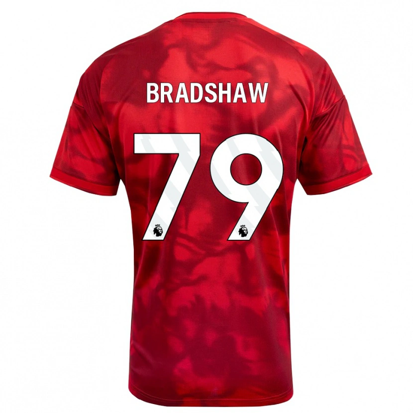 Danxen Męski Alfie Bradshaw #79 Karmazynowy Biały Domowa Koszulka 2026/27 Koszulki Klubowe