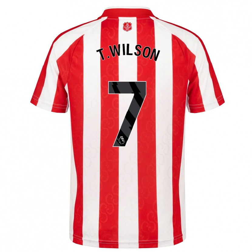 Danxen Męski Triziano Wilson #7 Czerwony Biały Czarny Domowa Koszulka 2026/27 Koszulki Klubowe