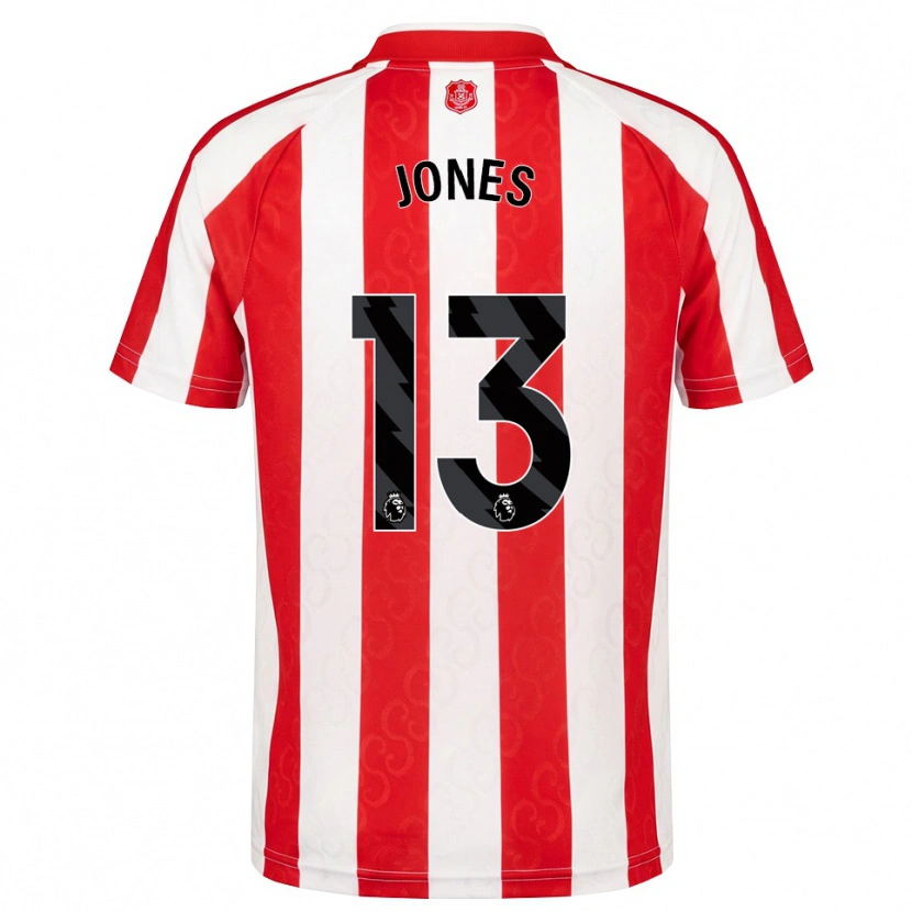 Danxen Męski Josh Jones #13 Czerwony Biały Czarny Domowa Koszulka 2026/27 Koszulki Klubowe