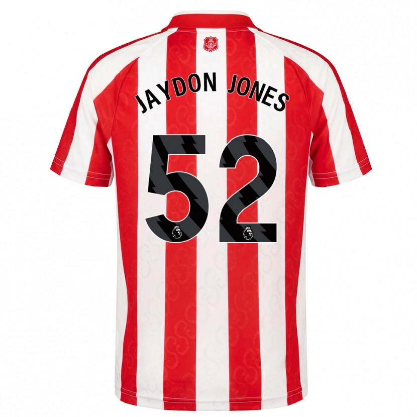 Danxen Męski Jaydon Jones #52 Czerwony Biały Czarny Domowa Koszulka 2026/27 Koszulki Klubowe