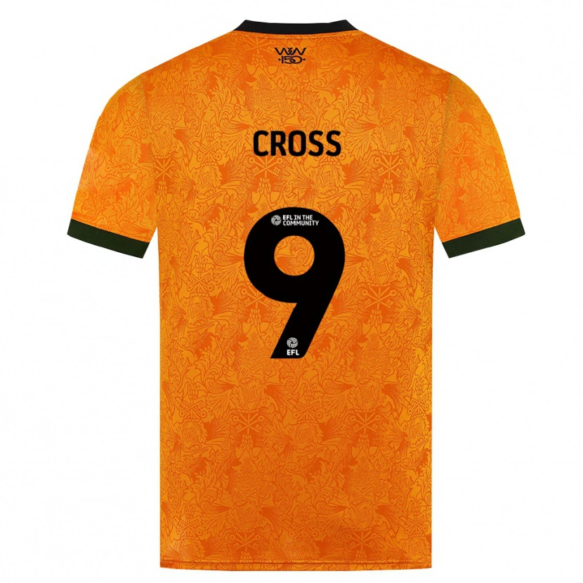 Danxen Męski Jade Cross #9 Pomarańczowy Czarny Domowa Koszulka 2026/27 Koszulki Klubowe