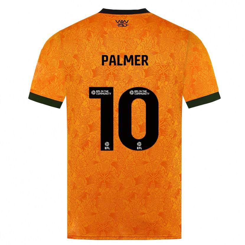 Danxen Męski Jamila Palmer #10 Pomarańczowy Czarny Domowa Koszulka 2026/27 Koszulki Klubowe