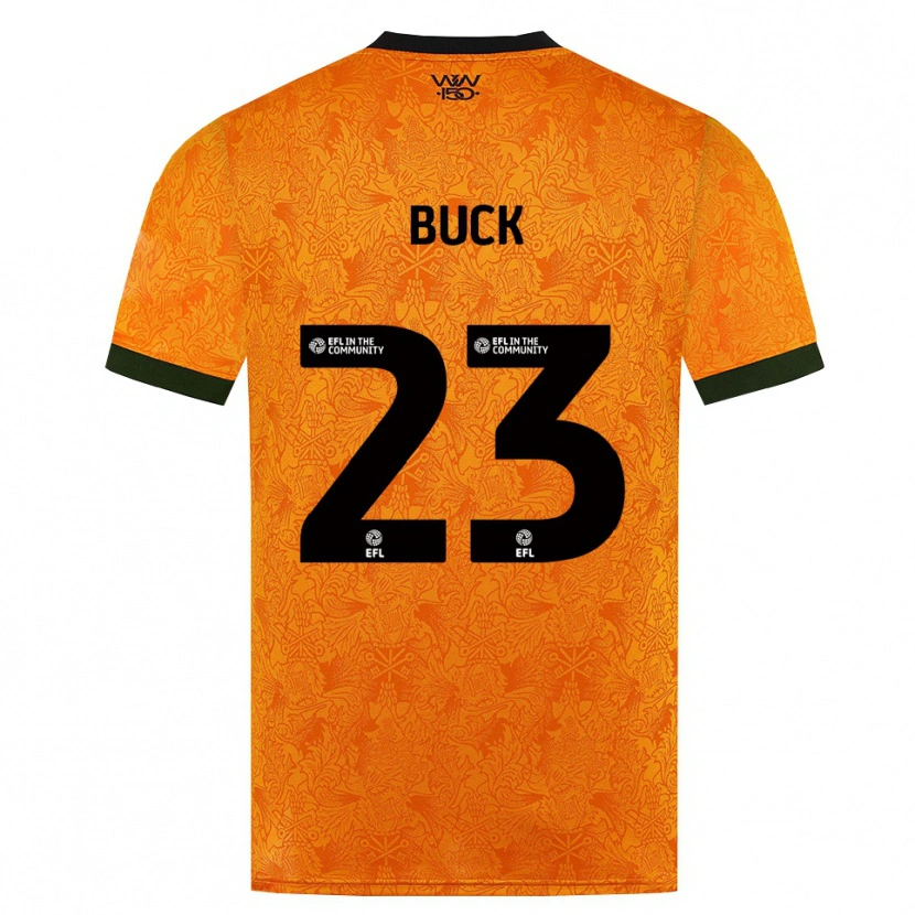 Danxen Męski Alex Buck #23 Pomarańczowy Czarny Domowa Koszulka 2026/27 Koszulki Klubowe