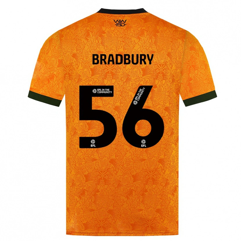 Danxen Męski Makenzie Bradbury #56 Pomarańczowy Czarny Domowa Koszulka 2026/27 Koszulki Klubowe