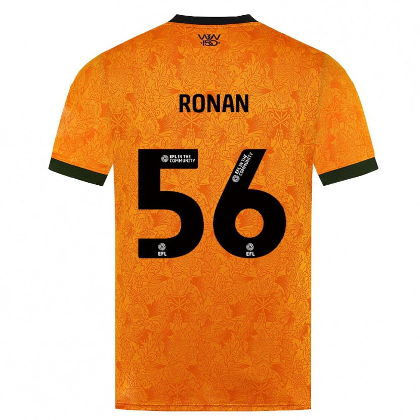 Danxen Męski Connor Ronan #56 Pomarańczowy Czarny Domowa Koszulka 2026/27 Koszulki Klubowe