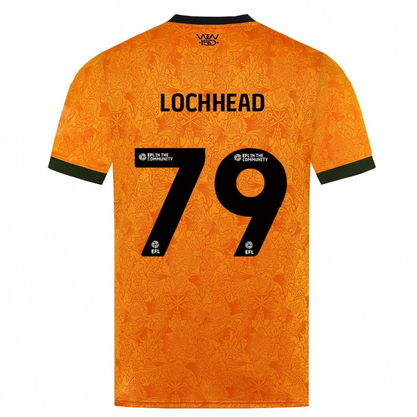 Danxen Męski Sebastian Lochhead #79 Pomarańczowy Czarny Domowa Koszulka 2026/27 Koszulki Klubowe