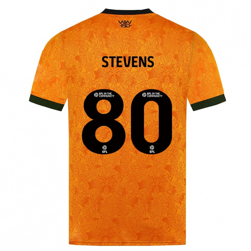 Danxen Męski Mason Stevens #80 Pomarańczowy Czarny Domowa Koszulka 2026/27 Koszulki Klubowe