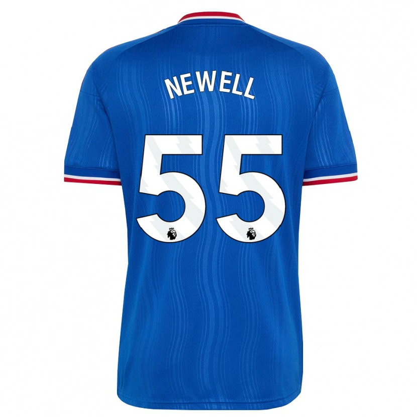 Danxen Męski Lucy Newell #55 Niebieski Biały Czerwony Wyjazdowa Koszulka 2026/27 Koszulki Klubowe