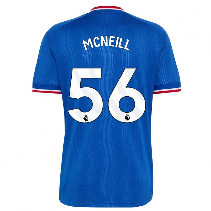 Danxen Męski Charlie Mcneill #56 Niebieski Biały Czerwony Wyjazdowa Koszulka 2026/27 Koszulki Klubowe