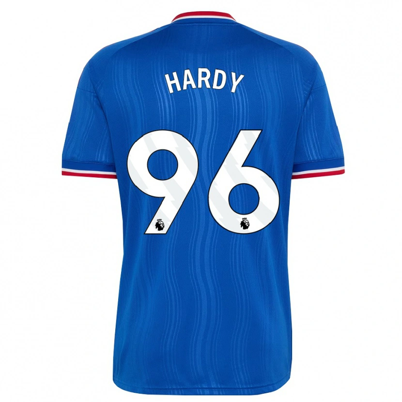 Danxen Męski Charlie Hardy #96 Niebieski Biały Czerwony Wyjazdowa Koszulka 2026/27 Koszulki Klubowe
