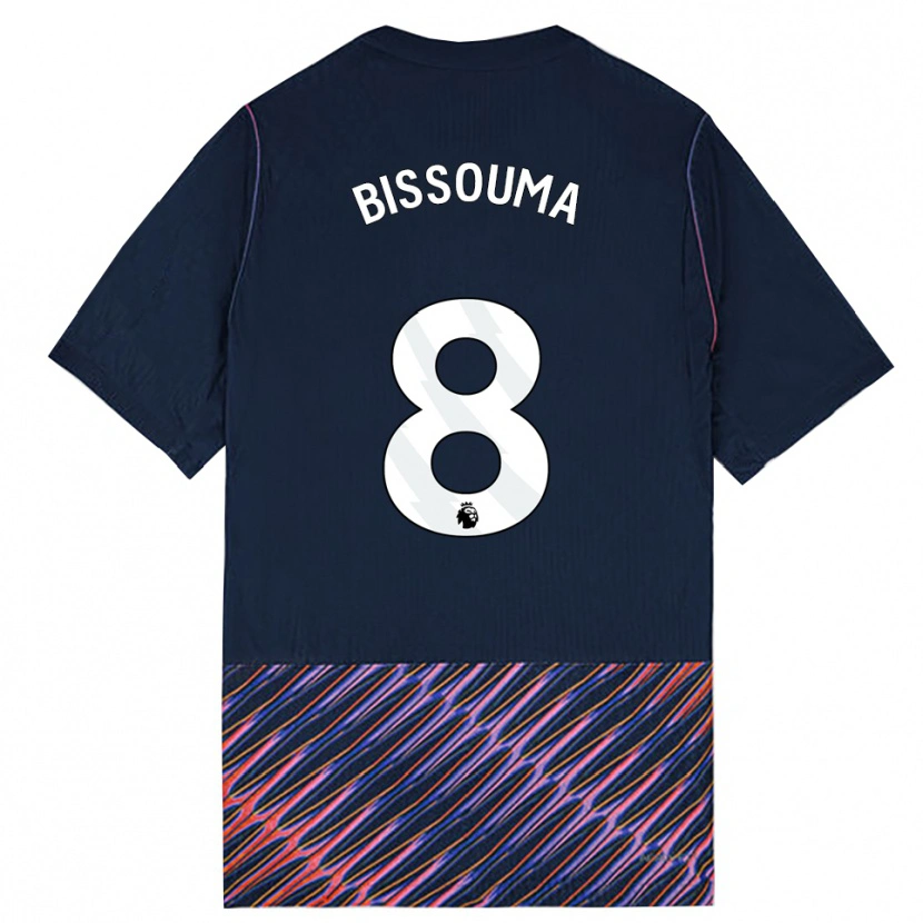 Danxen Męski Yves Bissouma #8 Królewski Niebieski Biały Wyjazdowa Koszulka 2026/27 Koszulki Klubowe