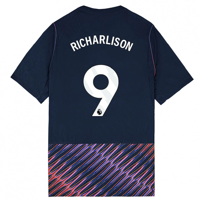 Danxen Męski Richarlison De Andrade #9 Królewski Niebieski Biały Wyjazdowa Koszulka 2026/27 Koszulki Klubowe