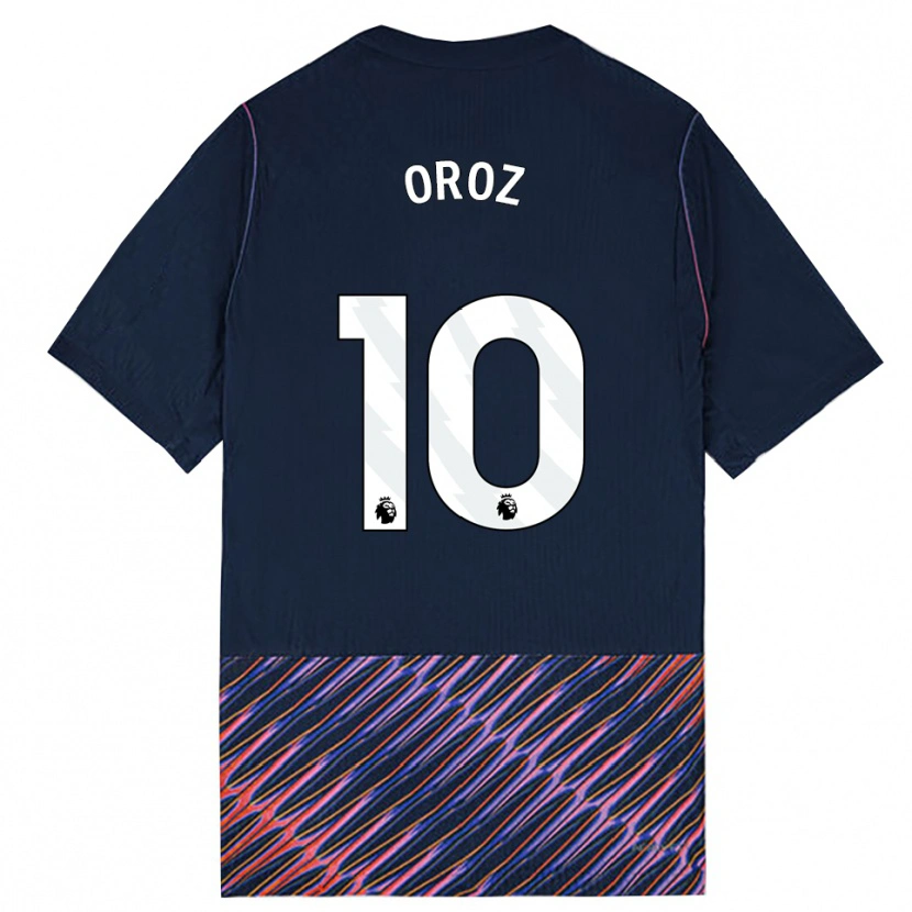 Danxen Męski Maite Oroz #10 Królewski Niebieski Biały Wyjazdowa Koszulka 2026/27 Koszulki Klubowe