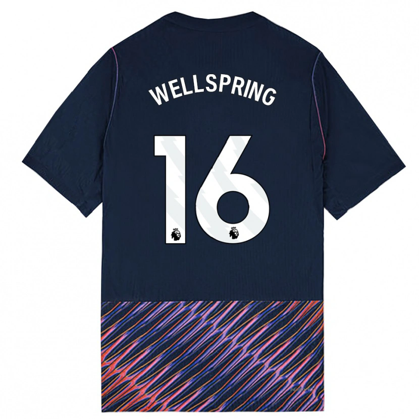 Danxen Męski Toju Wellspring #16 Królewski Niebieski Biały Wyjazdowa Koszulka 2026/27 Koszulki Klubowe
