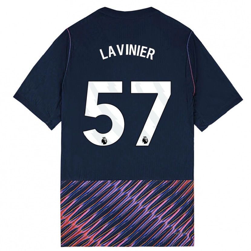 Danxen Męski Marcel Lavinier #57 Królewski Niebieski Biały Wyjazdowa Koszulka 2026/27 Koszulki Klubowe