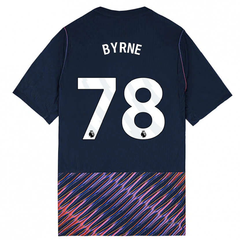 Danxen Męski Harry Byrne #78 Królewski Niebieski Biały Wyjazdowa Koszulka 2026/27 Koszulki Klubowe