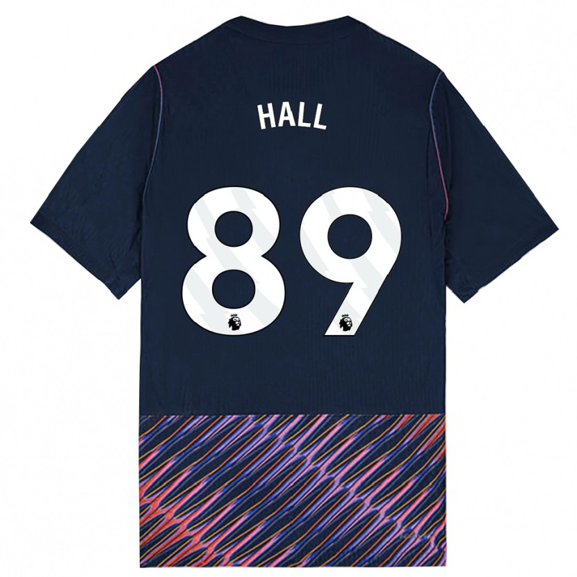 Danxen Męski Tye Hall #89 Królewski Niebieski Biały Wyjazdowa Koszulka 2026/27 Koszulki Klubowe