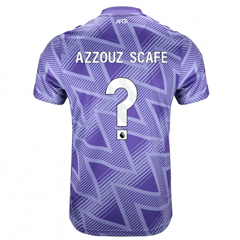 Danxen Męski Jaheim Azzouz Scafe #0 Bladożółty Biały Wyjazdowa Koszulka 2026/27 Koszulki Klubowe