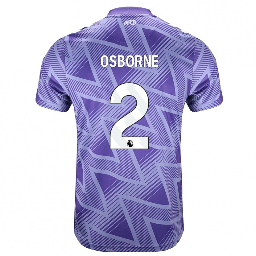 Danxen Męski Charlie Osborne #2 Bladożółty Biały Wyjazdowa Koszulka 2026/27 Koszulki Klubowe
