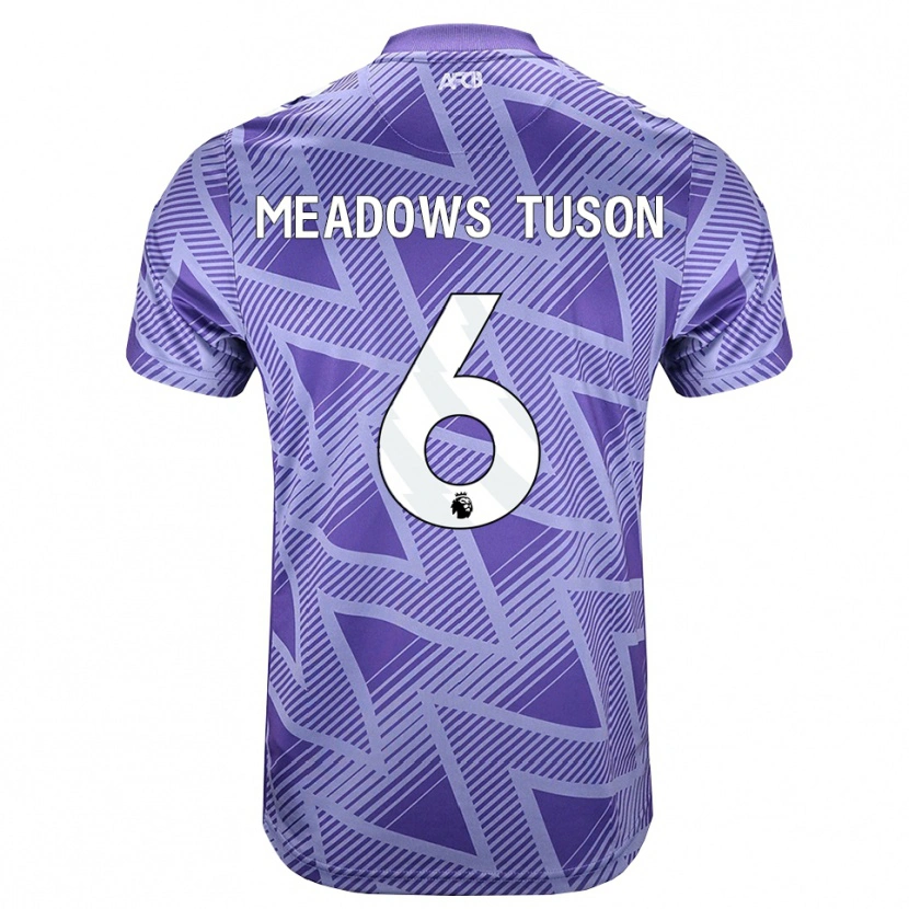 Danxen Męski Freya Meadows Tuson #6 Bladożółty Biały Wyjazdowa Koszulka 2026/27 Koszulki Klubowe