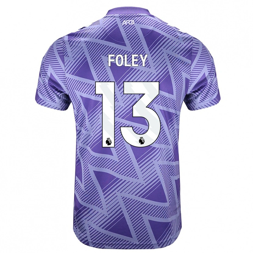 Danxen Męski Erin Foley #13 Bladożółty Biały Wyjazdowa Koszulka 2026/27 Koszulki Klubowe