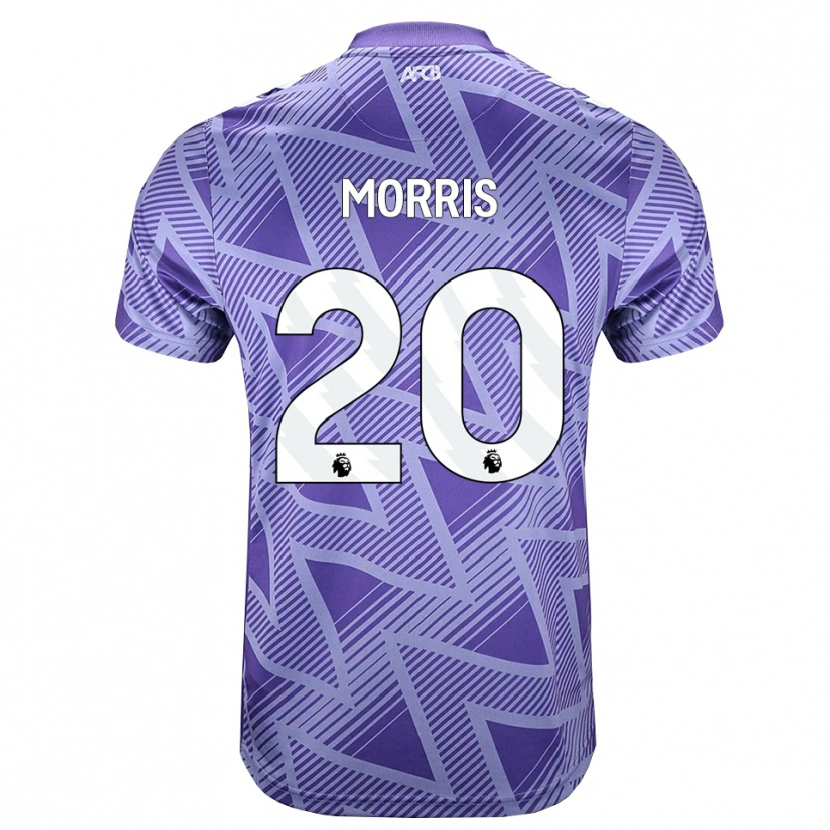 Danxen Męski Caitlin Morris #20 Bladożółty Biały Wyjazdowa Koszulka 2026/27 Koszulki Klubowe