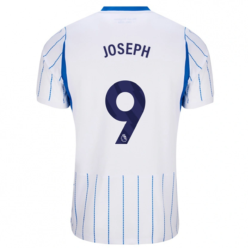 Danxen Męski Valentin Joseph #9 Niebieski Chaber Biały Wyjazdowa Koszulka 2026/27 Koszulki Klubowe