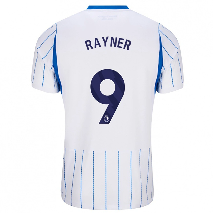 Danxen Męski Rebecca Rayner #9 Niebieski Chaber Biały Wyjazdowa Koszulka 2026/27 Koszulki Klubowe