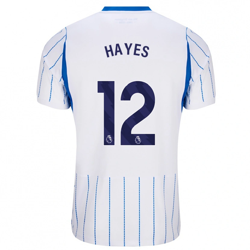 Danxen Męski Caitlin Hayes #12 Niebieski Chaber Biały Wyjazdowa Koszulka 2026/27 Koszulki Klubowe