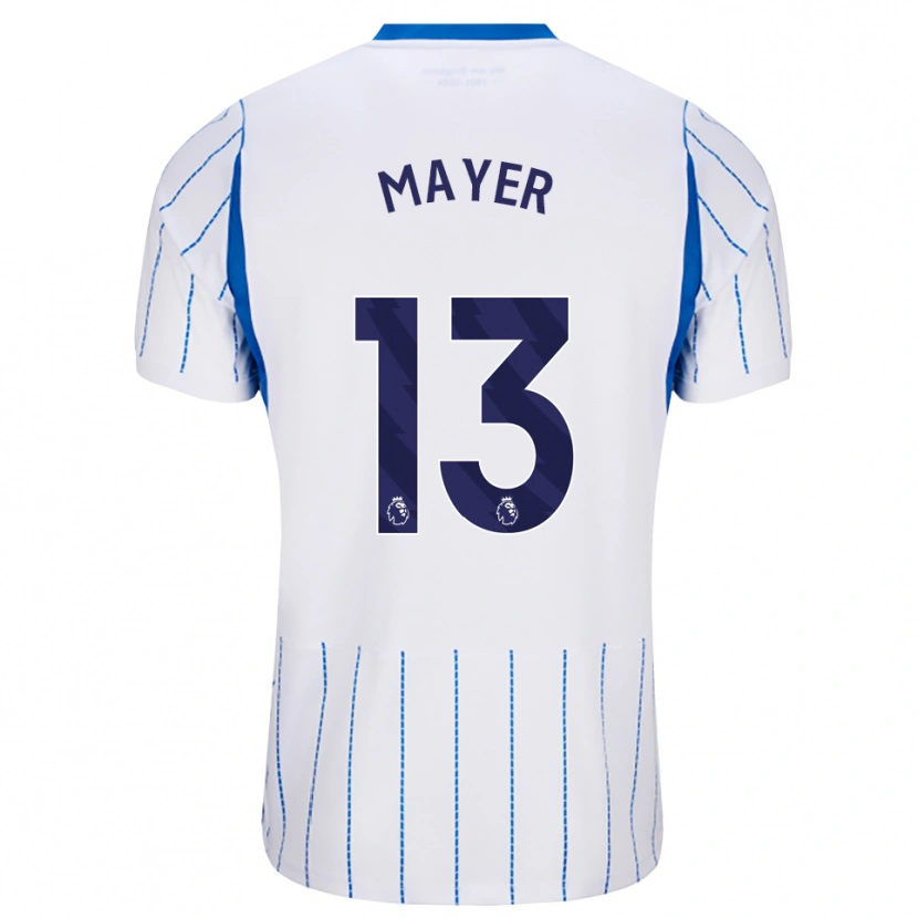 Danxen Męski Oliver Mayer #13 Niebieski Chaber Biały Wyjazdowa Koszulka 2026/27 Koszulki Klubowe