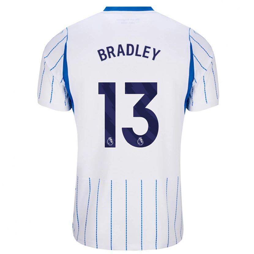 Danxen Męski Cash Bradley #13 Niebieski Chaber Biały Wyjazdowa Koszulka 2026/27 Koszulki Klubowe