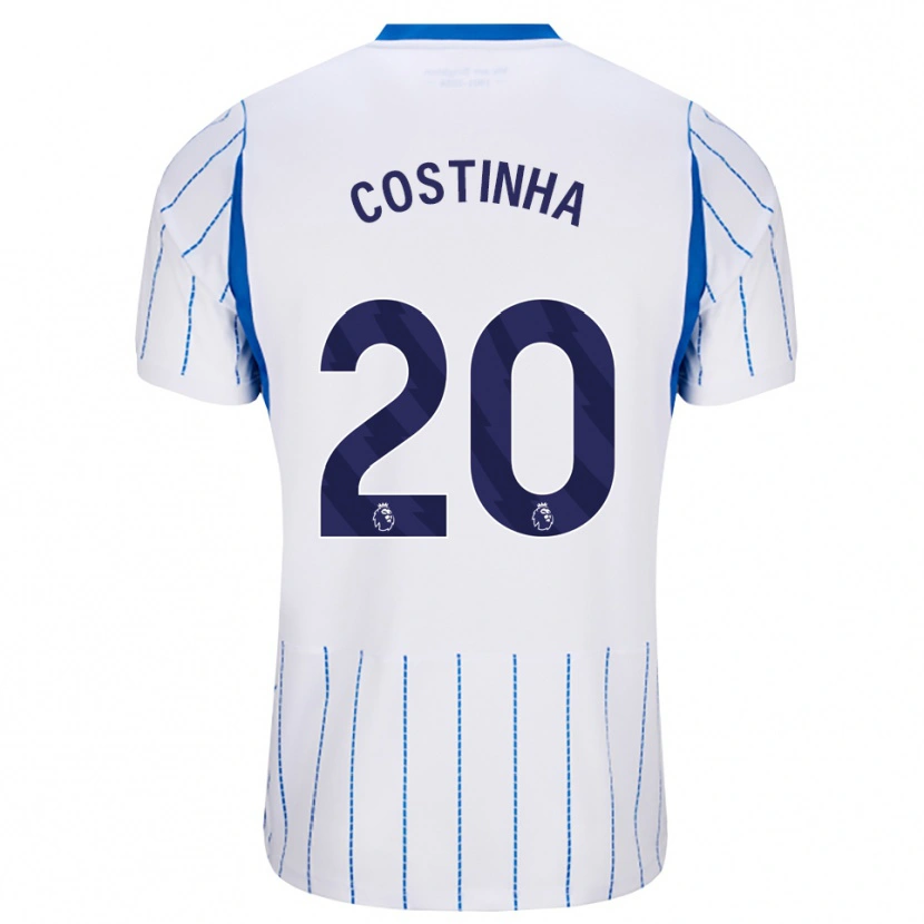 Danxen Męski João Pedro Loureiro Da Costa #20 Niebieski Chaber Biały Wyjazdowa Koszulka 2026/27 Koszulki Klubowe