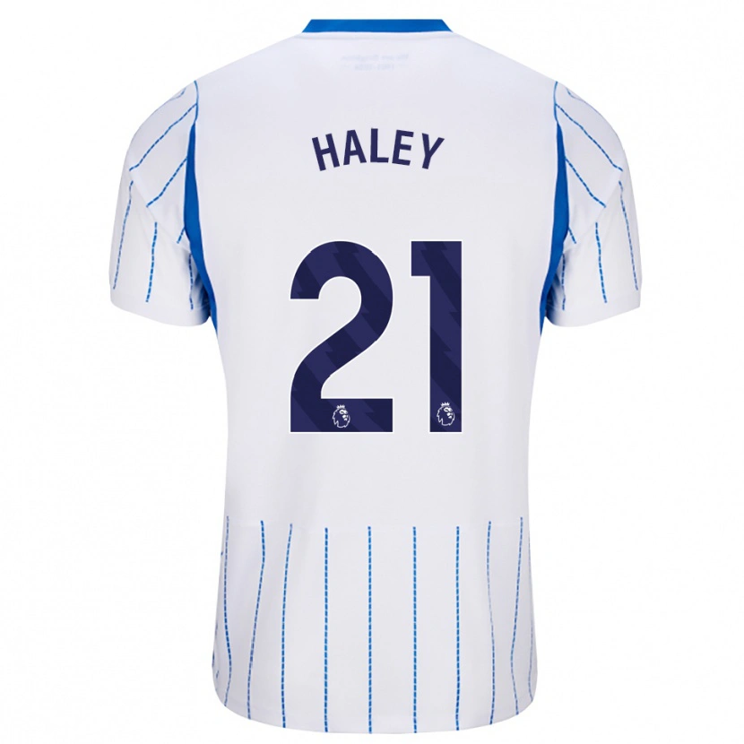 Danxen Męski Madison Haley #21 Niebieski Chaber Biały Wyjazdowa Koszulka 2026/27 Koszulki Klubowe