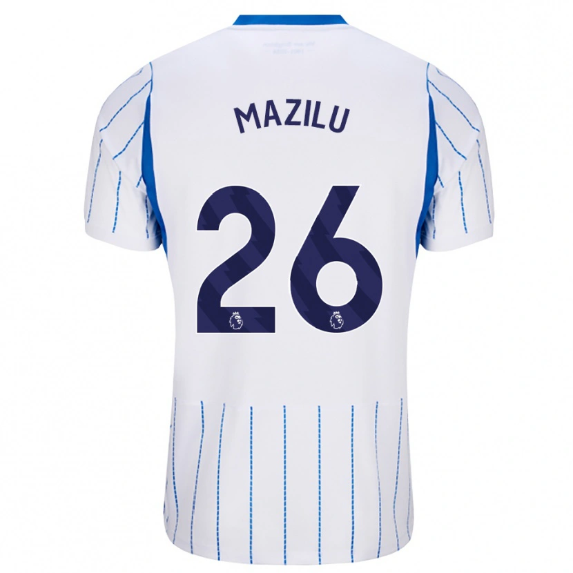 Danxen Męski Adrian Mazilu #26 Niebieski Chaber Biały Wyjazdowa Koszulka 2026/27 Koszulki Klubowe