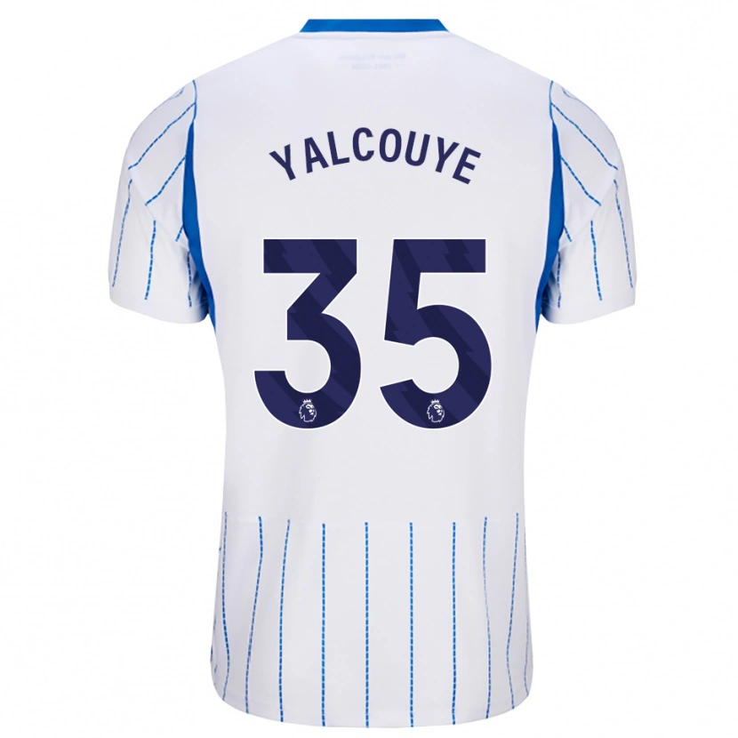 Danxen Męski Malick Yalcouyé #35 Niebieski Chaber Biały Wyjazdowa Koszulka 2026/27 Koszulki Klubowe