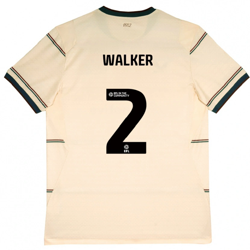 Danxen Męski Kyle Walker #2 Beżowy Bordowy Wyjazdowa Koszulka 2026/27 Koszulki Klubowe