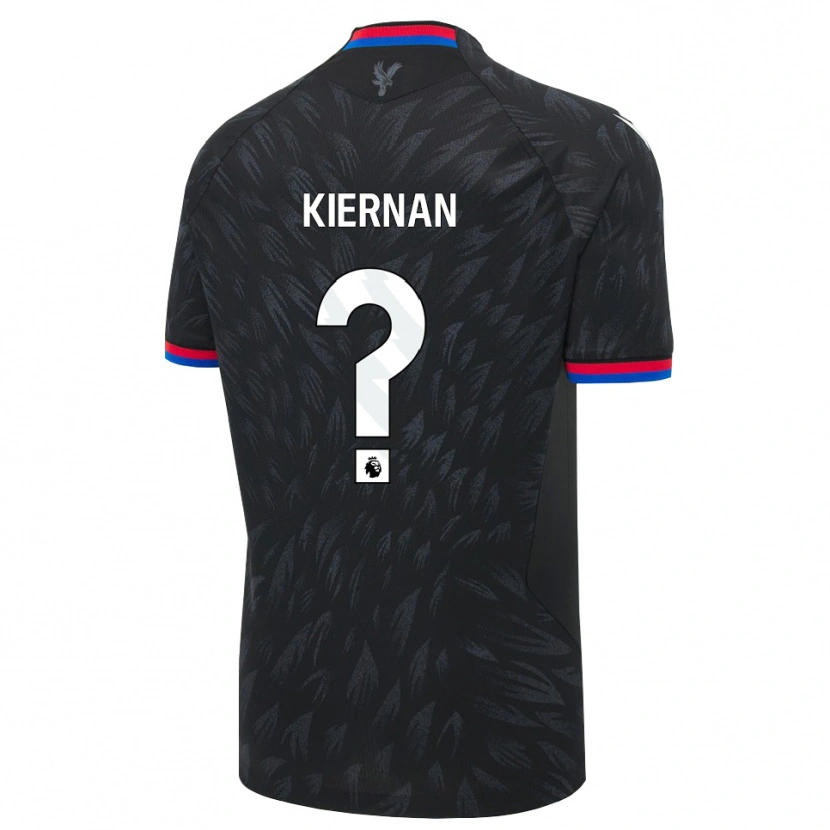 Danxen Męski Brendan Kiernan #0 Czarny Niebieski Czerwony Wyjazdowa Koszulka 2026/27 Koszulki Klubowe