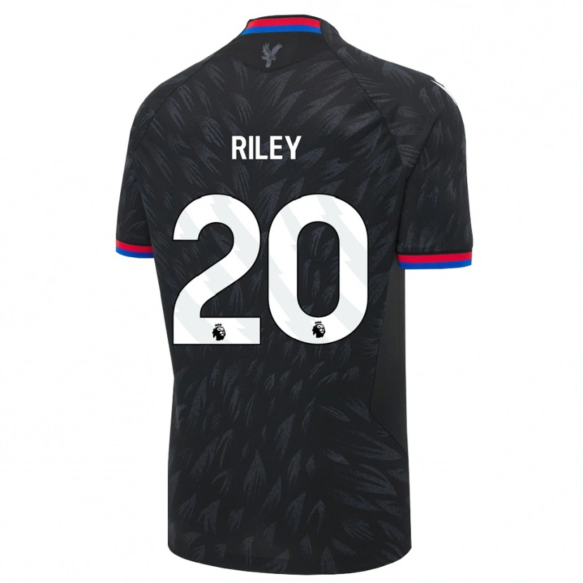 Danxen Męski Indiah-Paige Riley #20 Czarny Niebieski Czerwony Wyjazdowa Koszulka 2026/27 Koszulki Klubowe