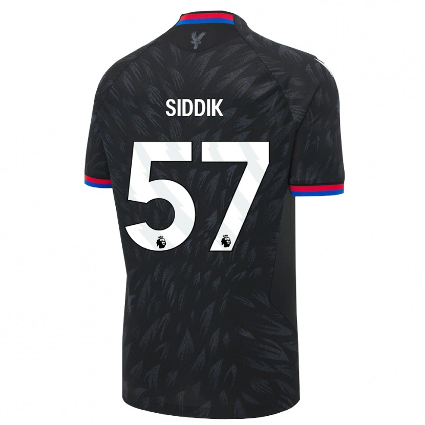 Danxen Męski Cardo Siddik #57 Czarny Niebieski Czerwony Wyjazdowa Koszulka 2026/27 Koszulki Klubowe